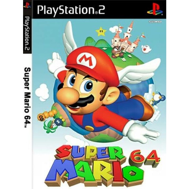 Super Mario 64 Para Playstation 2 Play 2 PS2 - Mario