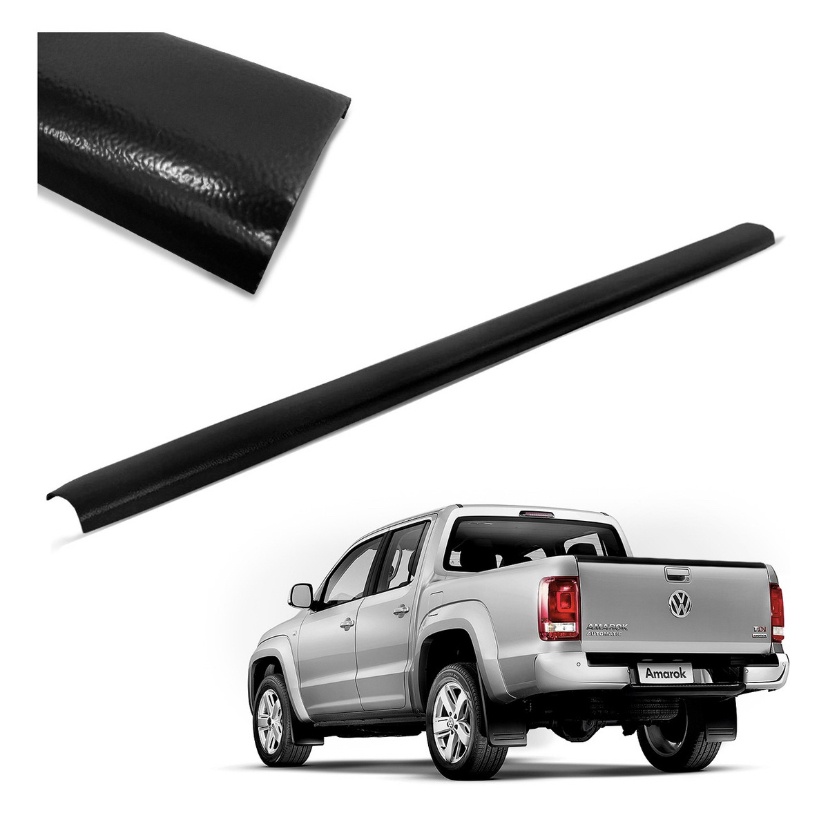Protetor Borda Tampa Traseira Amarok 2010 a 2022 Caçamba em Oferta na Shopee
