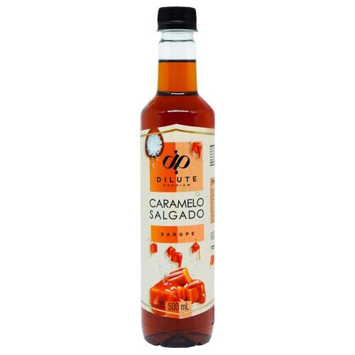 Xarope Dilute p/ Drinks Soda Italiana Caramelo Salgado 500ml em Oferta na Shopee