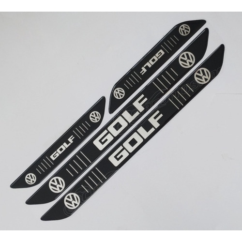 Protetor Relevo Soleira 3d M2 4 Porta Carro Volkswagen Golf