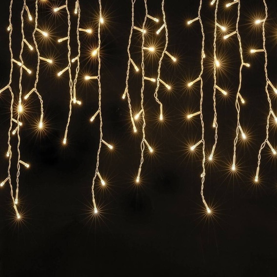 Pisca-pisca Cascata efeito visual incrivel 100leds Natalino Colorido 8  Funcoes 2,5m iluminacao mais forte | Shopee Brasil
