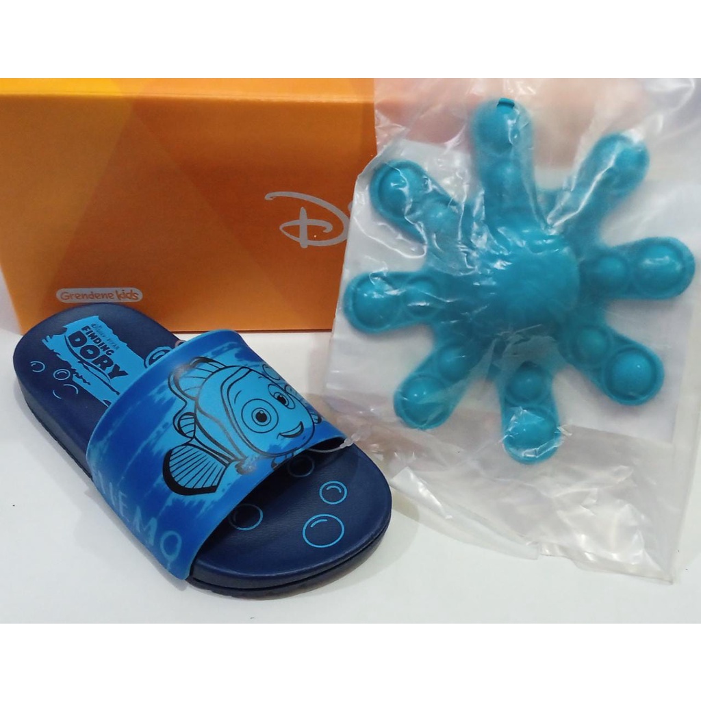 Chinelo Slide Dory Azul/Azul + 01 Poket 22769 - Grendene