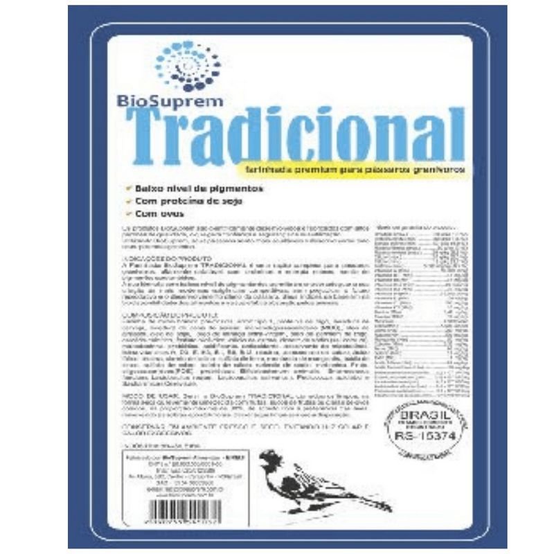 Farinhada BioSuprem Tradicional - 1kg