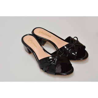 Tamanco Feminino Mule Slide Salto Médio Alto Moda