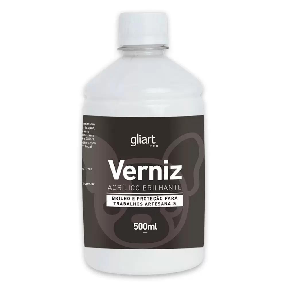 Verniz Acrilico Brilhante Gliart 500Ml em Oferta na Shopee