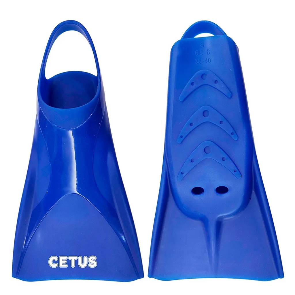 Nadadeira Pé de Pato de Natação Cetus Marlin Azul Gg