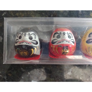 Kit 5 Daruma enfeite colorido maravilhoso no Blister para pintar olho