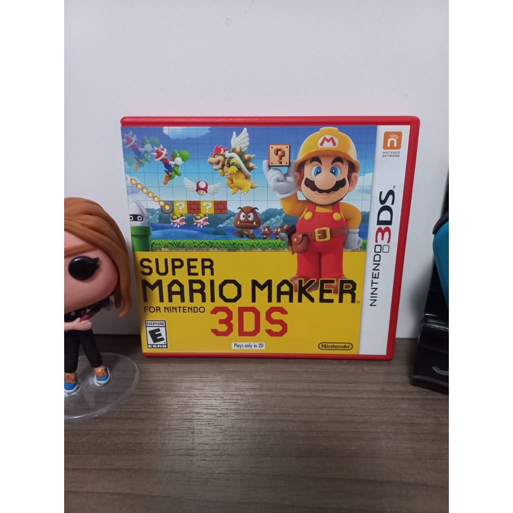 Jogo de Nintendo 3Ds Super Mario Maker SEMINOVO, em perfeito