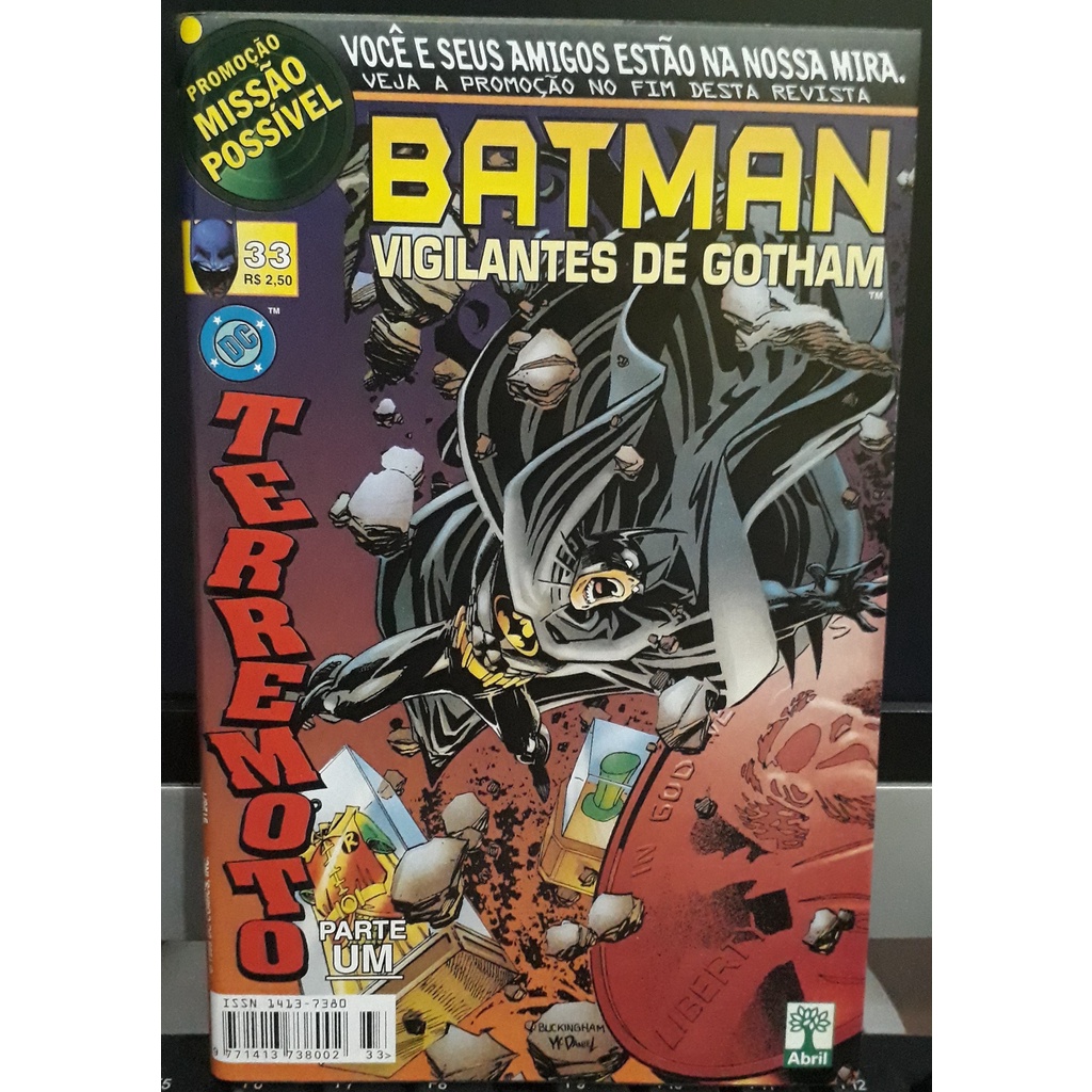 Batman: Vigilantes de Gotham 33 (Abril) - DC Comics / HQ / Quadrinhos