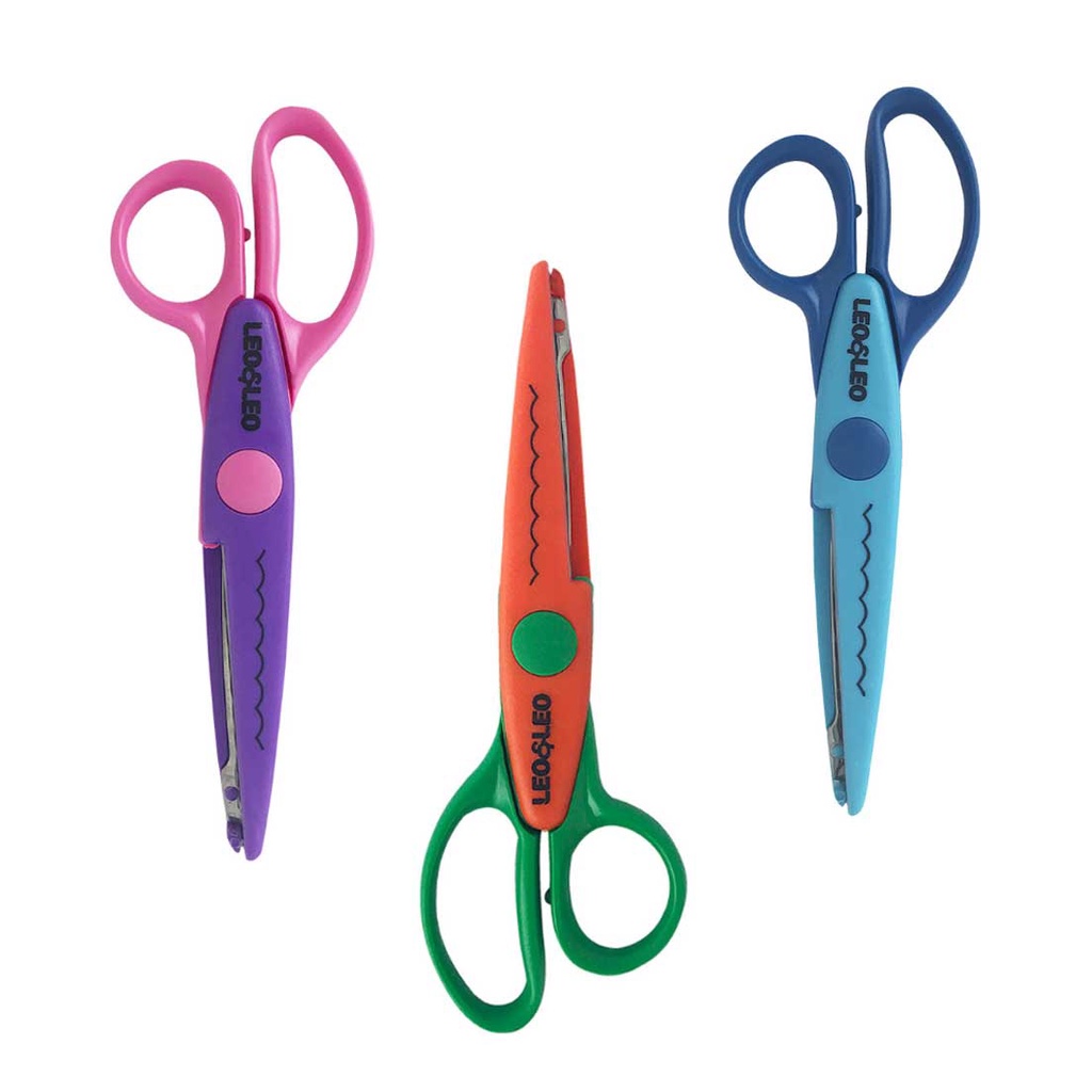 Tesoura Picotar Escolar Corte Zig Zag 16 cm