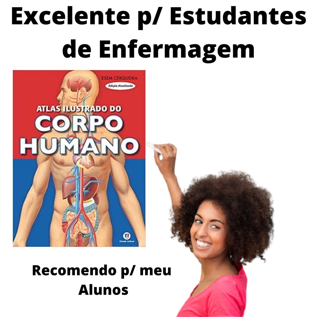Atlas da Anatomia Humana Capa Mole Completo