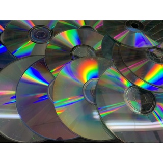 Cds para decoração usado para artesanato 0,50 cada - riscado em bom estado - envio aleatório - cdr cd-rom cd virgem lote cd