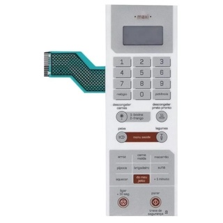 Membrana Teclado Microondas Brastemp Bms35 ab Maxi