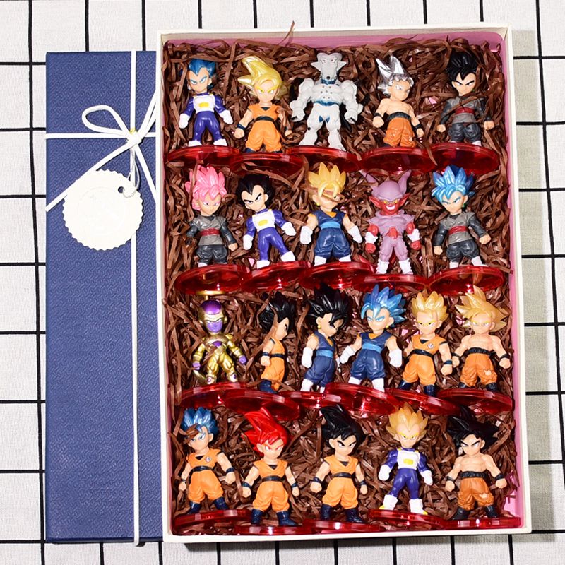 Figurine Dragon Ball Z Legend - Lot De 16 Personnages AB Productions (PVC, Occasion)