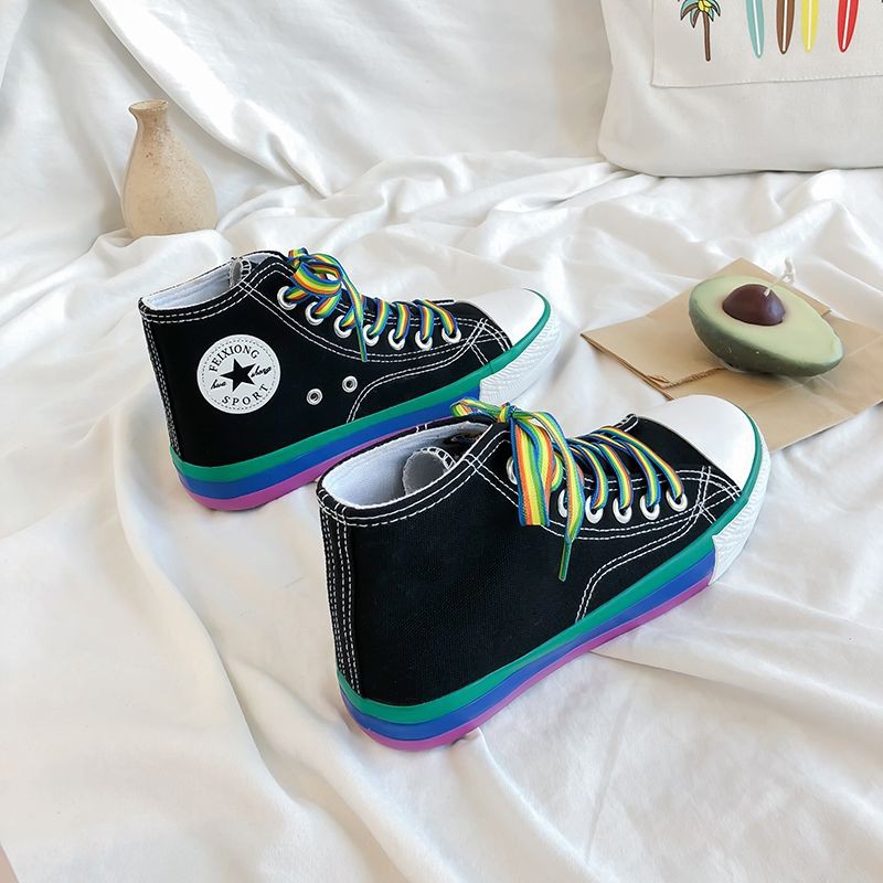 tenis all star arco iris