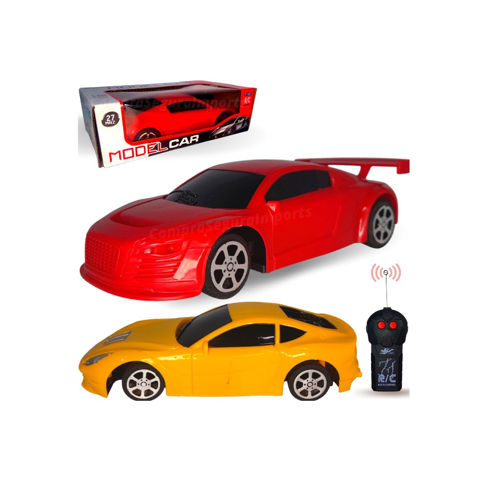 Carrinho De Controle Remoto Sem Fio Brinquedo Velocidade Shopee Brasil