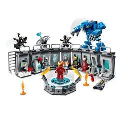 524 Pçs Super Herói Marvel Vingadores Designer Homem De Ferro Blocos De Construção Armadura Brinquedos Compatíveis Lego