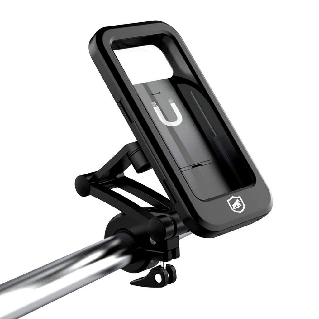 Suporte de moto e bike Dual Tech - à prova d'água e com rotação 360º - Gshield - Mobile & Gadgets