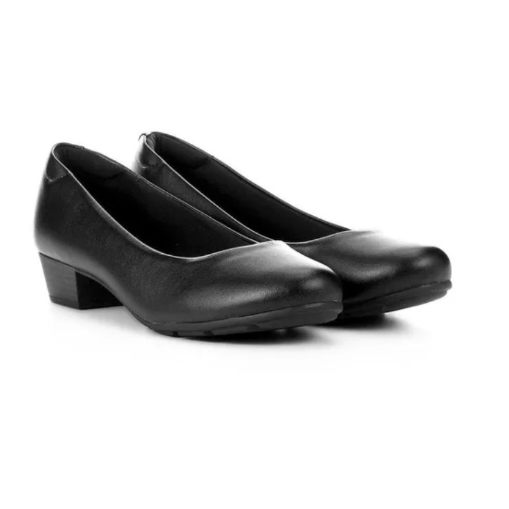 Sapato Scarpin Modare Salto Baixo Grosso 7032.500
