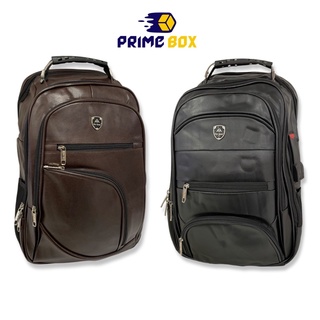 Mochila Couro Escolar Trabalho Faculdade Notebook