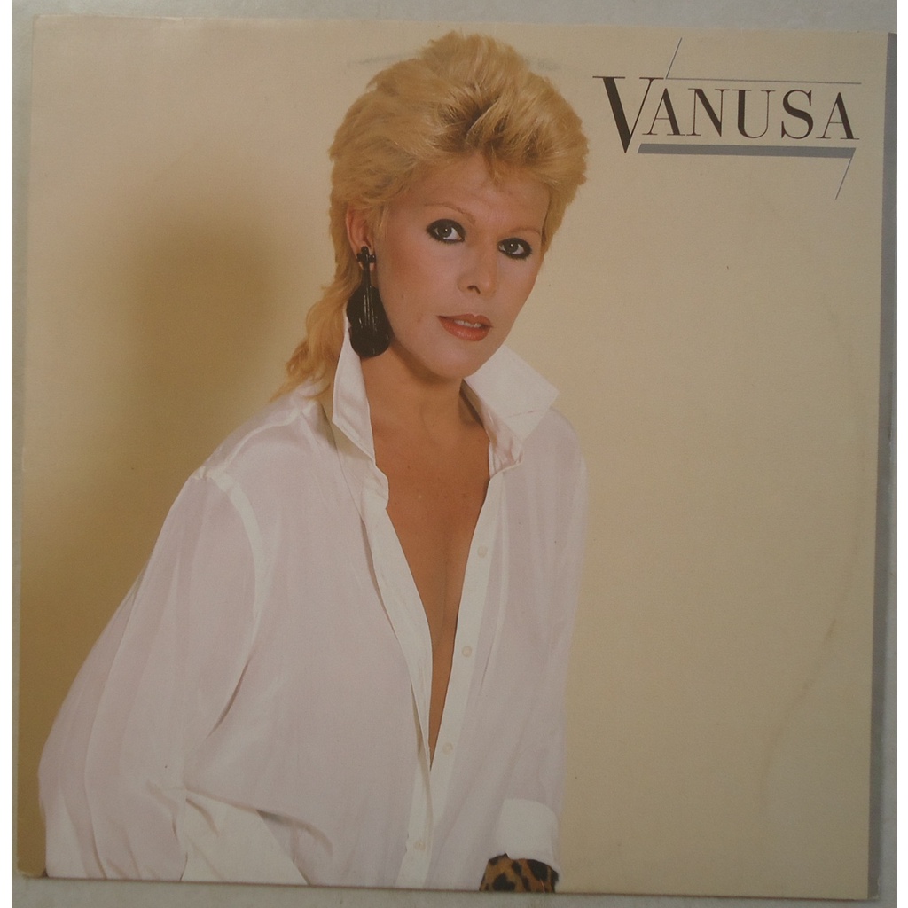lp Vanusa 1985 nossa Canção, disco de vinil com encarte