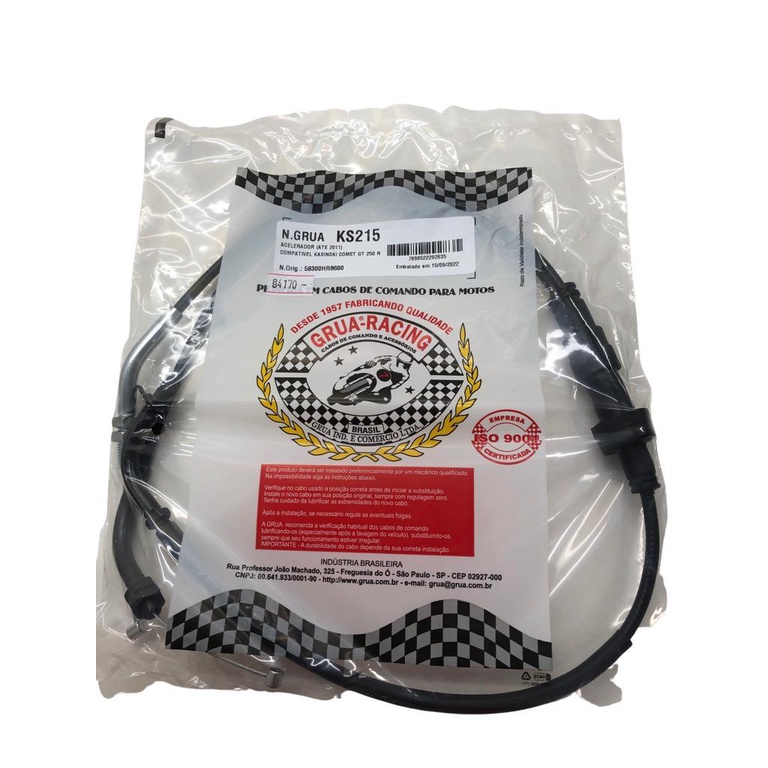 Cabp Acelerador Comet 250 Gtr 2010 a 2014