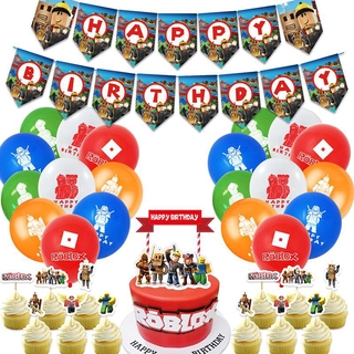 Roblox Jogo Para Decoracao De Festa Virtual Chapeu Copo Prato De Papel Para Festa De Aniversario Shopee Brasil - decoração de sala jogo roblox