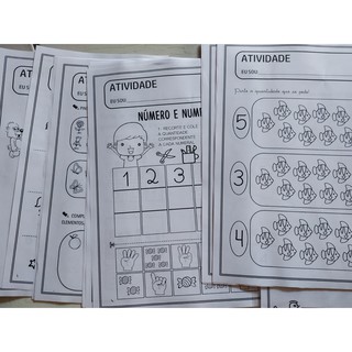 Atividades de Matemática para o Infantil