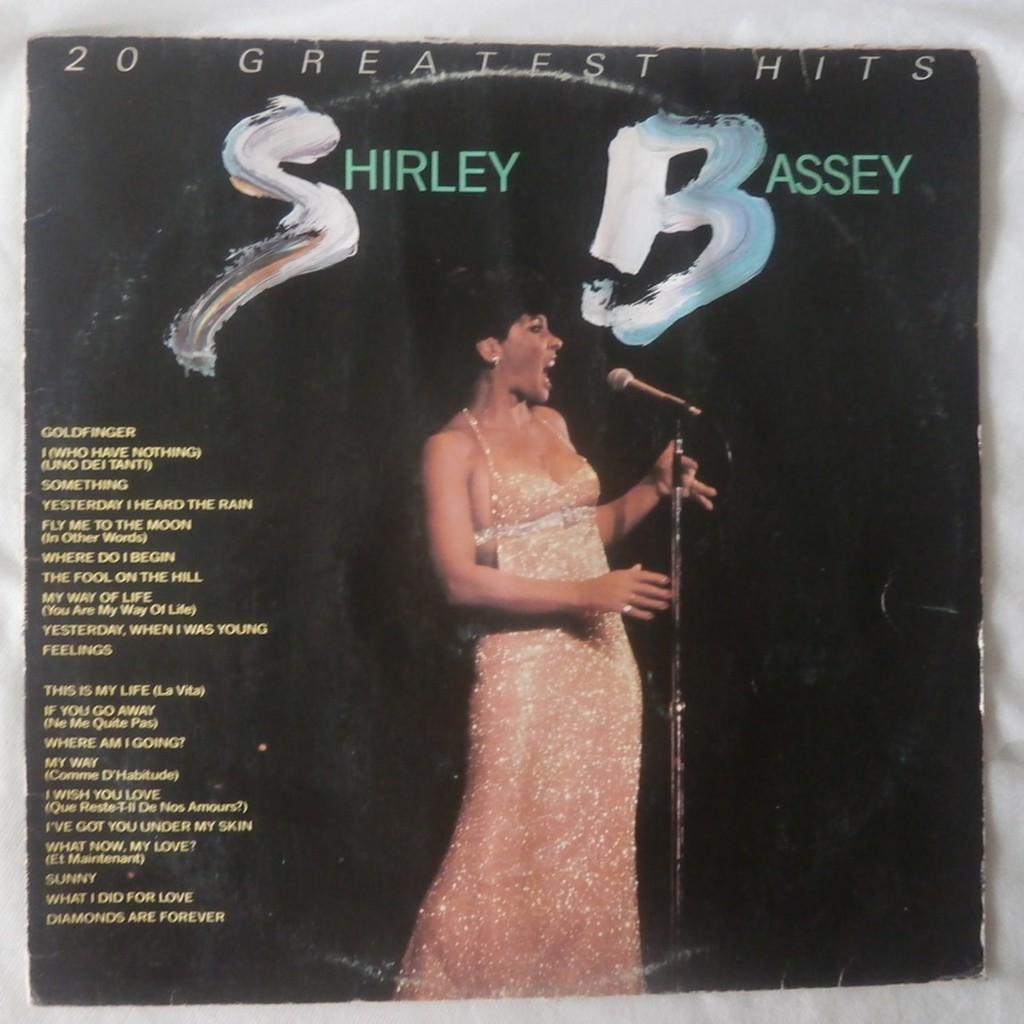 Lp Shirley Bassey 20 Greatest Hits 1985, Disco De Vinil