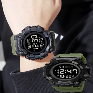 Skmei Homens Relógio Militar Moda Big Dial Digital De Pulso De Luxo Esportes Ao Ar Livre Dual Time LED Contagem Regressiva Alarme em Oferta na Shopee