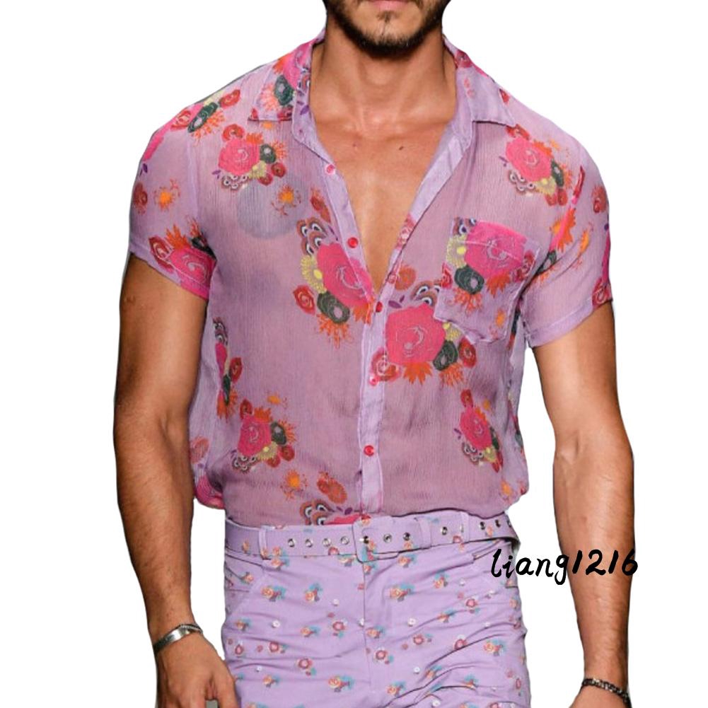 casaco masculino florido