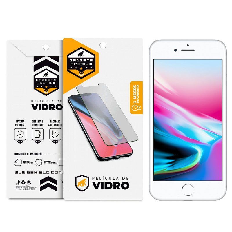 Película De Vidro Dupla Para iPhone SE 2 - Gshield