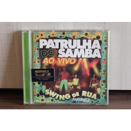CD Patrulha do Samba - Swing de Rua Ao Vivo