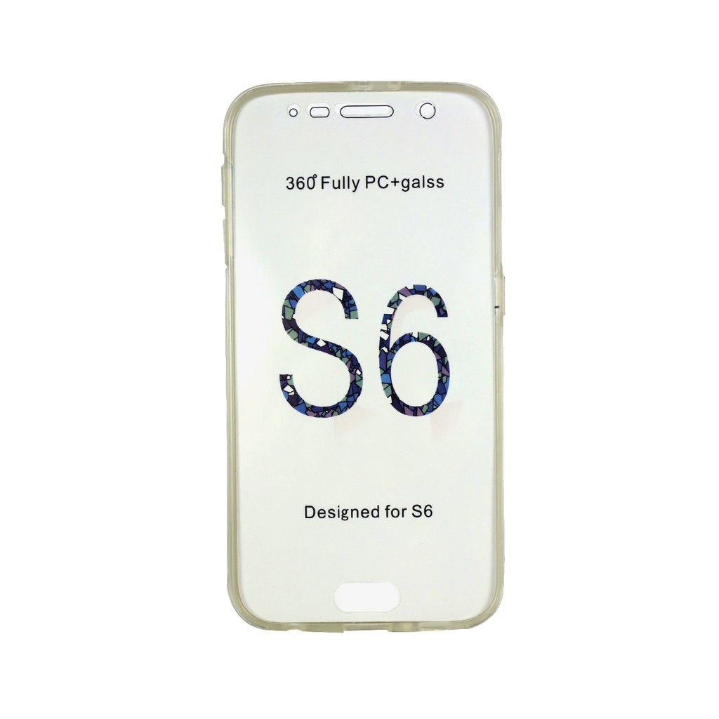 capa capinha case 360 Frente e Verso Para Samsung Galaxy S6 Flat G920 tela 5.1