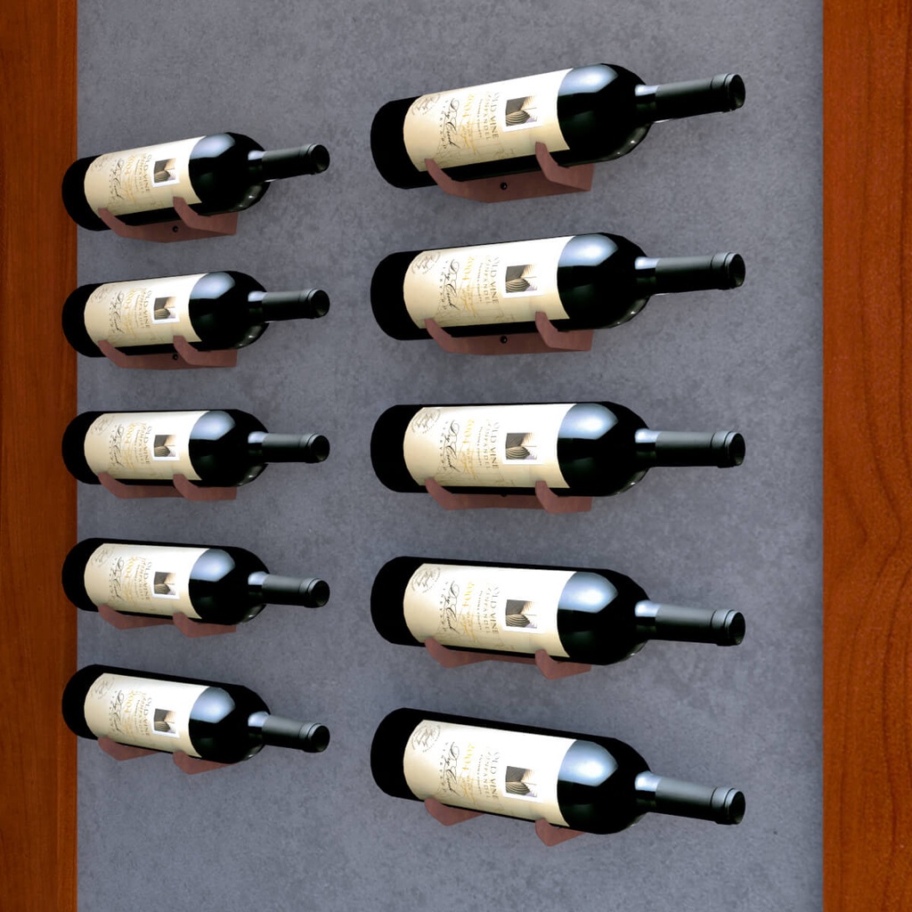 10 un Porta Vinho e Barzinho ou Adega de Parede com vinco antirrolagem ...