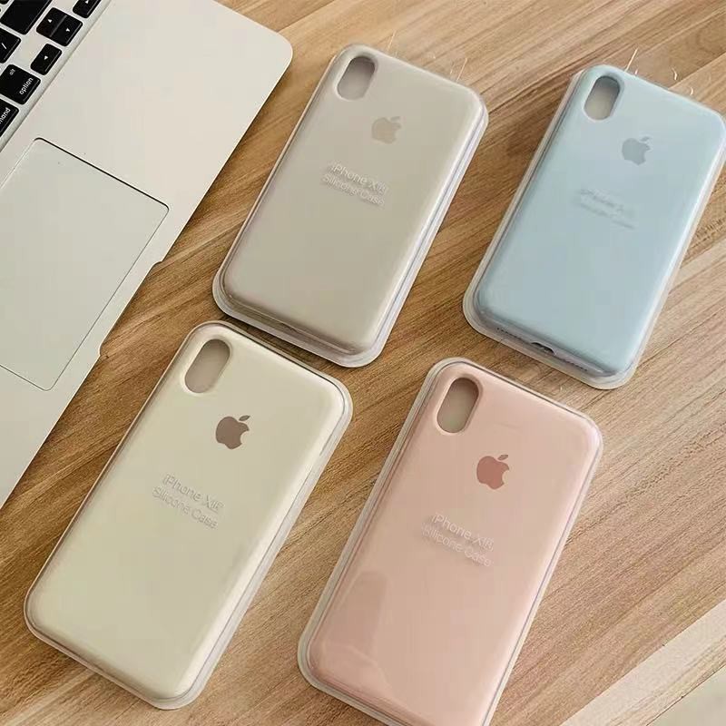 Capa Capinha Case silicone aveludada IPhone xr Shopee Brasil