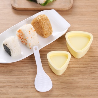 Conjunto De Molde De Sushi 3PCS Com Scoop Onigiri Bola De Arroz Prensa Cozinha Japonesa Gadget Bento Acessórios