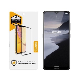 Película Defender Glass para Nokia 2.4 - Preta - Gshield em Oferta na Shopee