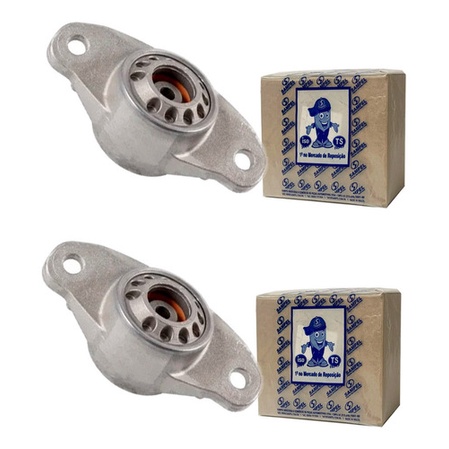 02 Coxim Amortecedor Tras Punto Linea Grand Siena - Sampel