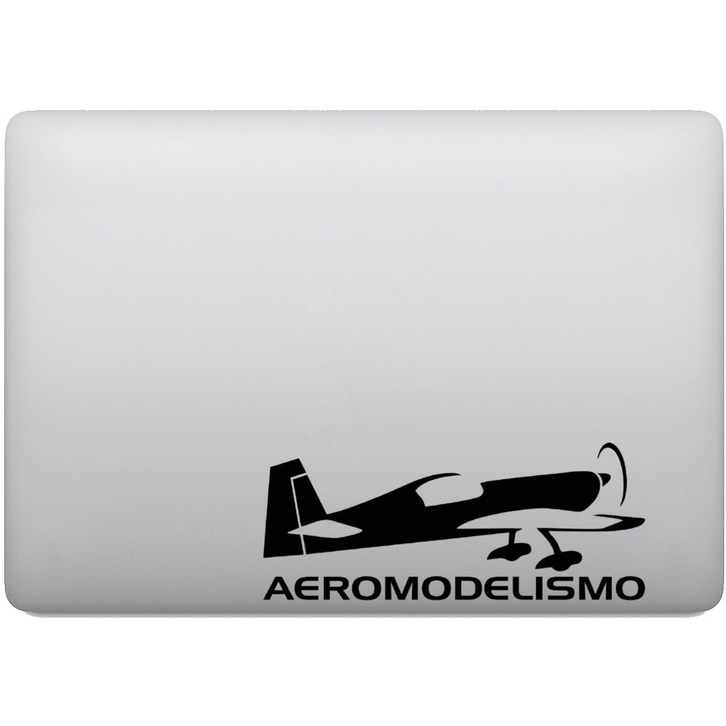 Adesivo de Notebook Avião de Aeromodelismo