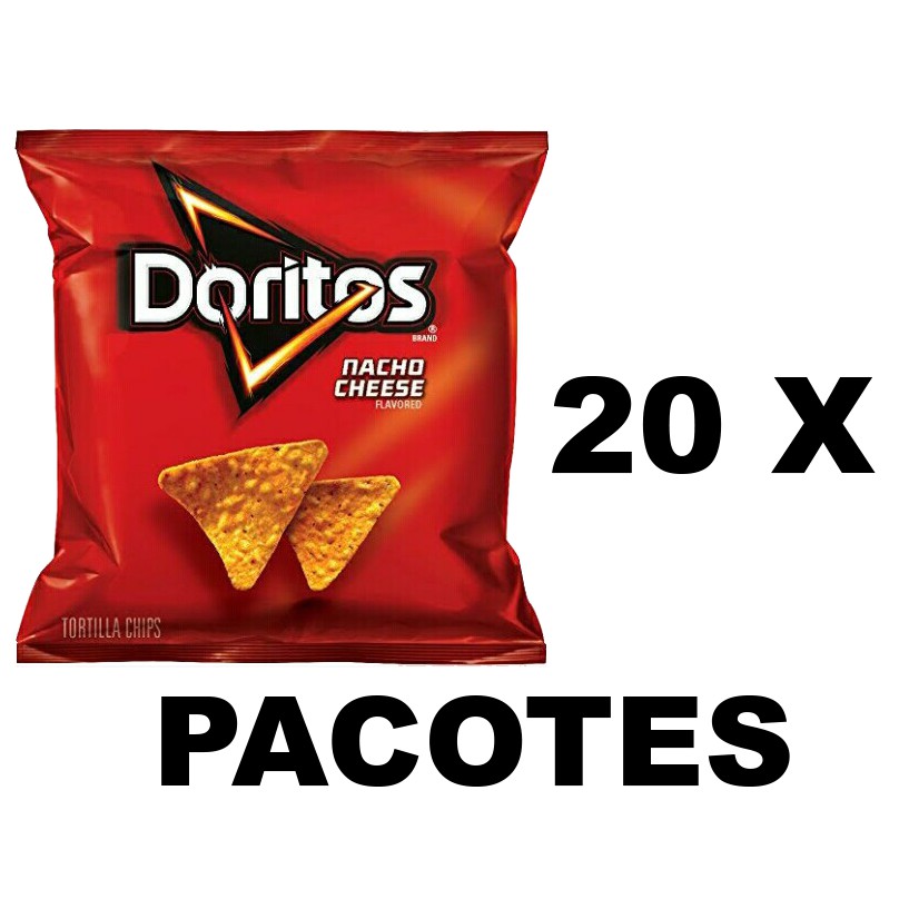 20 Mini Biscoitos Salgadinho Elma Chips DORITOS 22G em Oferta na Shopee