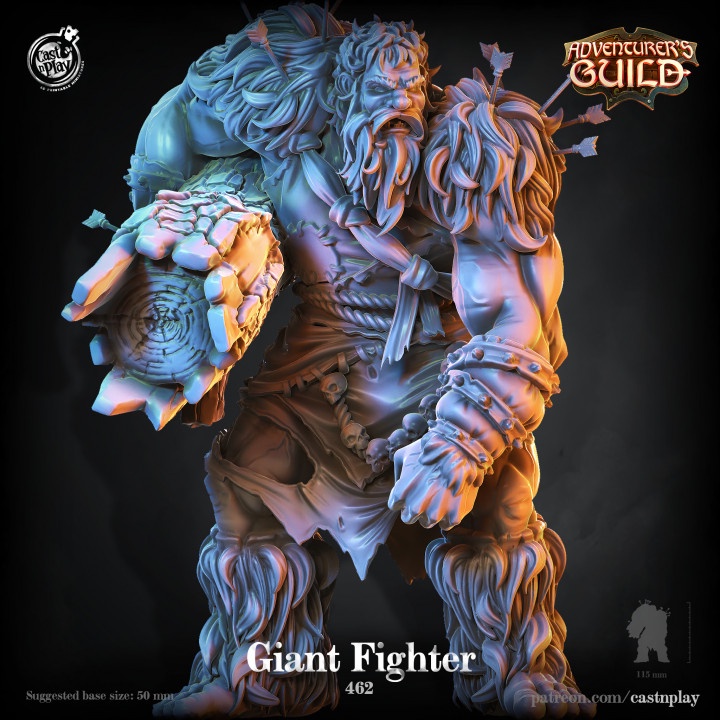 Gigante Guerreiro | Miniatura de RPG