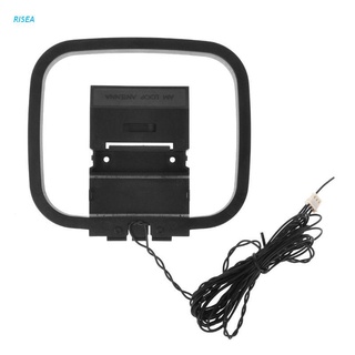 Dlenp 1pç Antena Fm Am Loop Para Receptor Com 3 Pinos Mini Conector Para Sharp Chaine Estéreo Av Sistemas De Receptor
