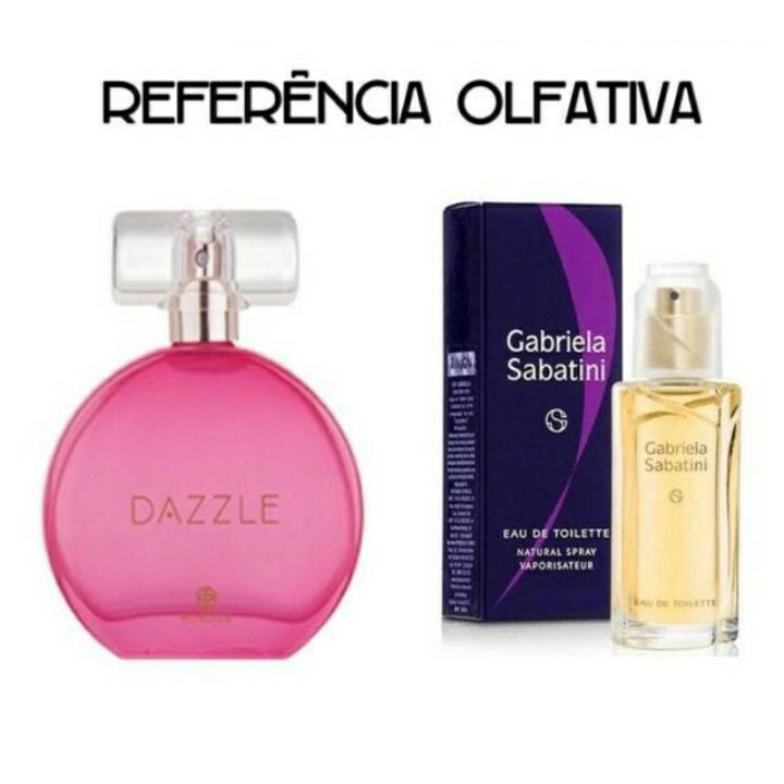 Perfume Dazzle Hinode Similar Ao Gabriela Sabatini 60ml Shopee Brasil
