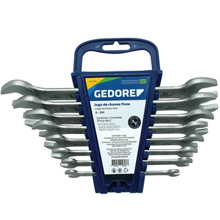 Jogo de Chave Fixa 6.0 a 22.0 mm 8 Pecas Gedore
