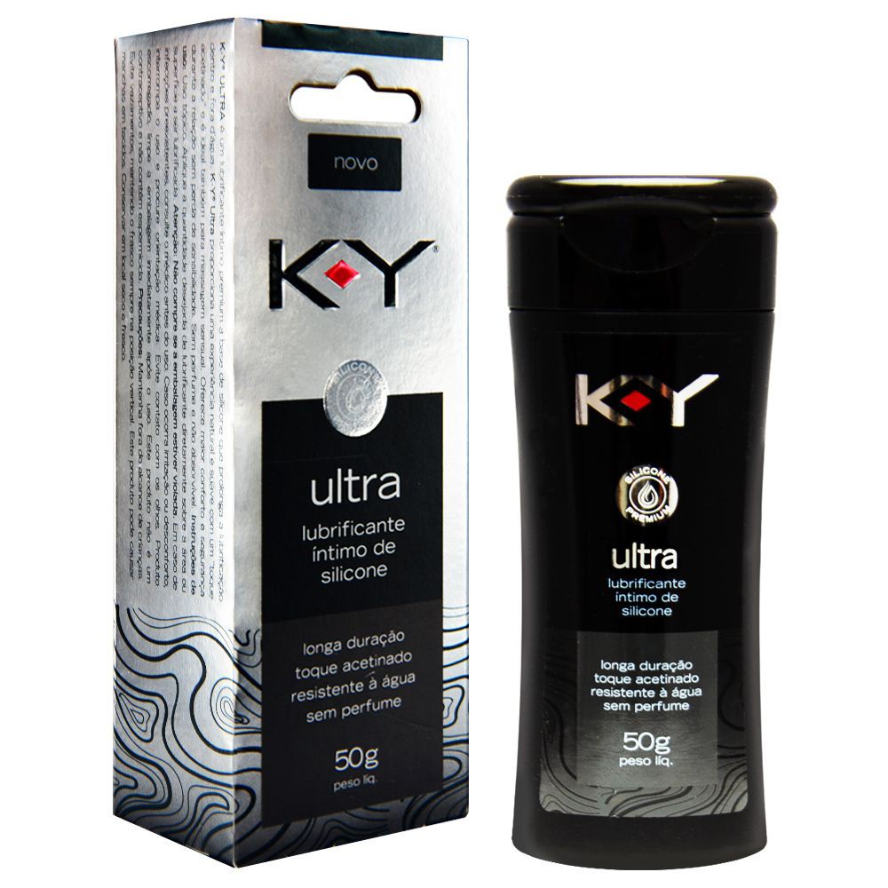 Gel Lubrificante Íntimo Sexual Siliconado Premium K-y Ky - 50g