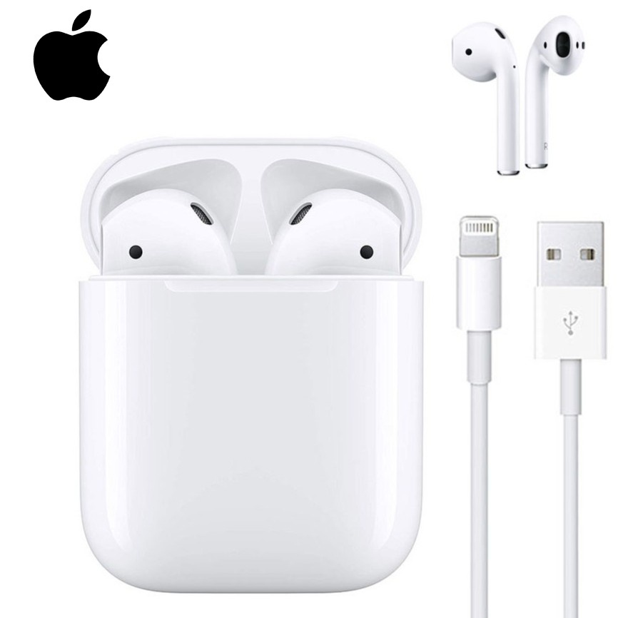 Airpods 2 Super Fones De Ouvido Sem Fio+Tocar controle GPS Renomear em Oferta na Shopee