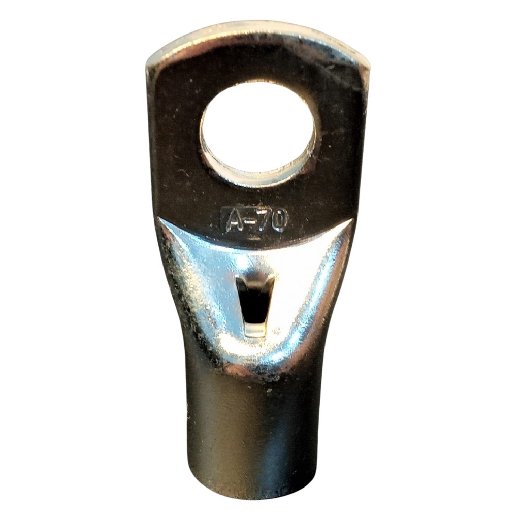 26 Ponteira Tubular Compressão 70mm M10 Bateria Terminal