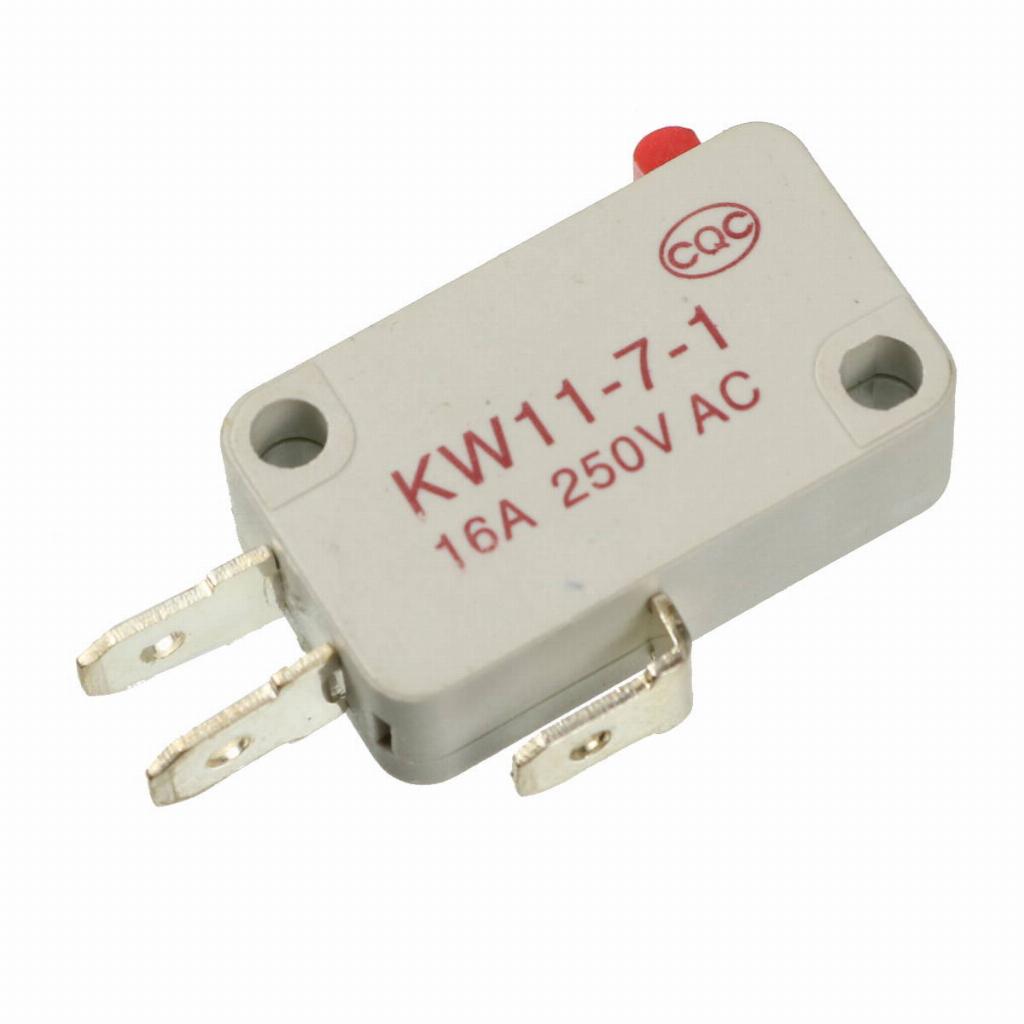 Kit 5 * Chave Micro Switch Cinza 250V 16A Fim Curso NA NF