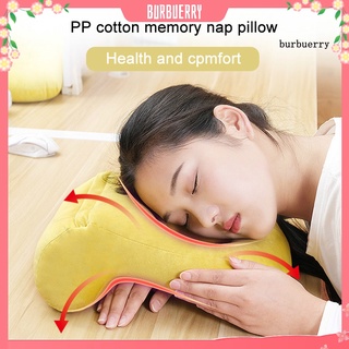Burbury1 . br Travesseiro/Almofada Flexível Com Furo Para Mesa/Escritório/Casa Noon Nap Viagem Portátil em Oferta na Shopee